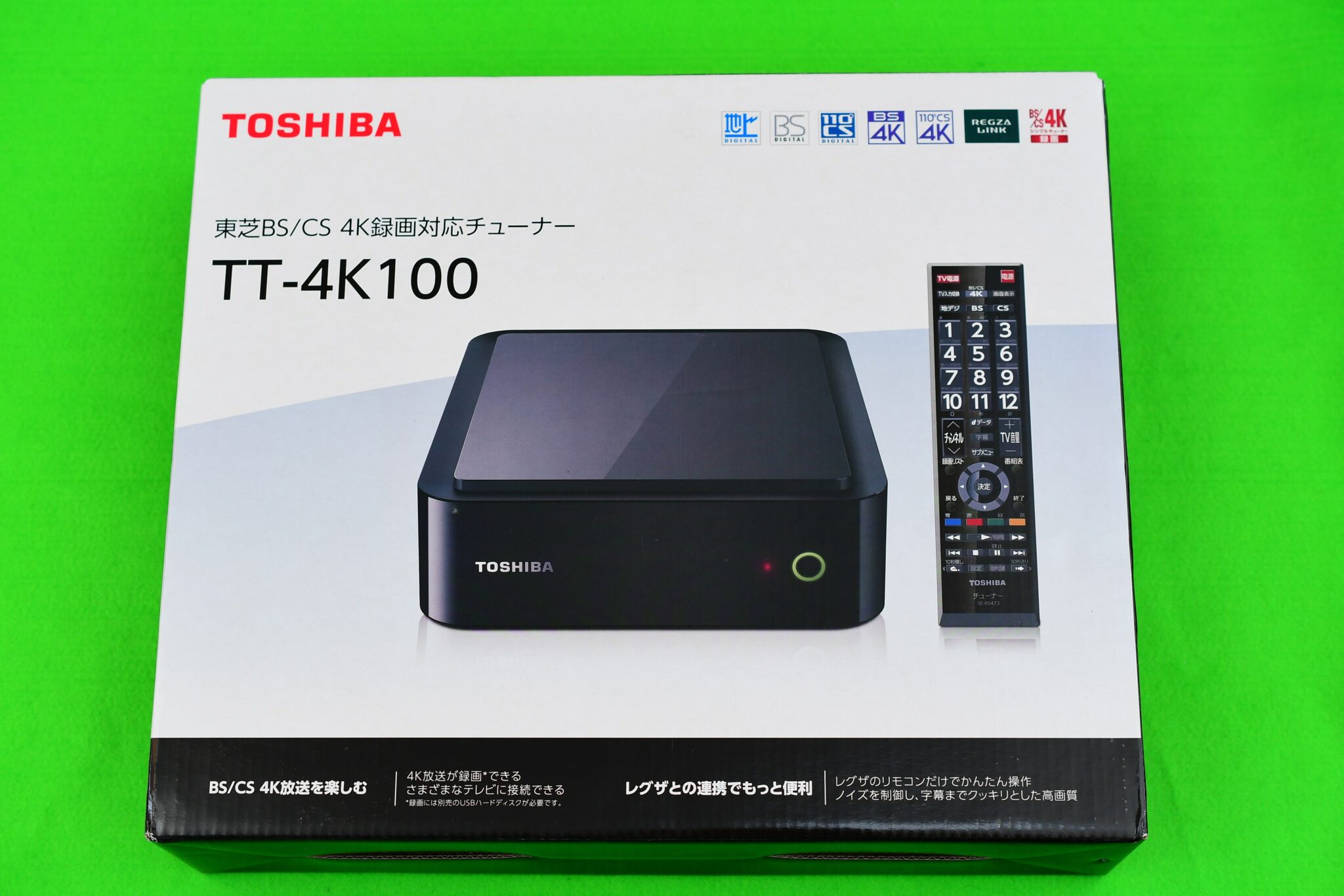 東芝 ４Kチューナー TT-4K100 - テレビ